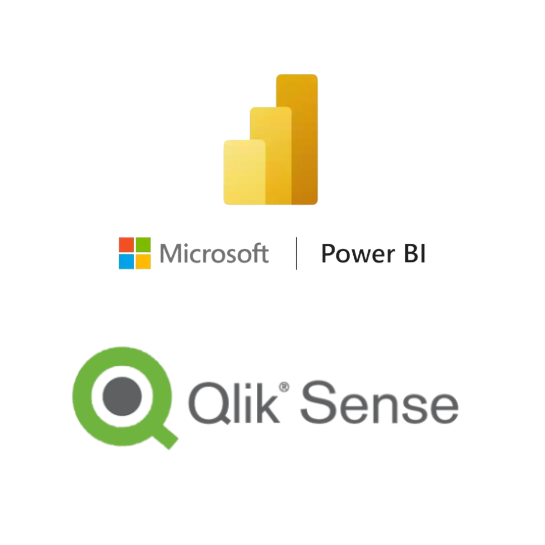 Logos Power BI et Qlik